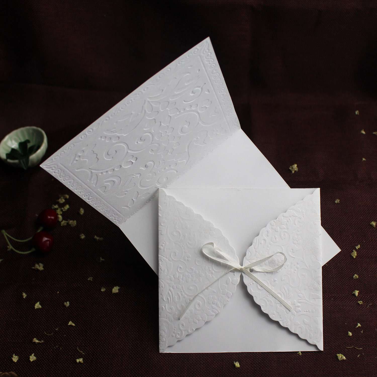 Cheap Invitation Card Wedding Card Customized Embossing Invitation
